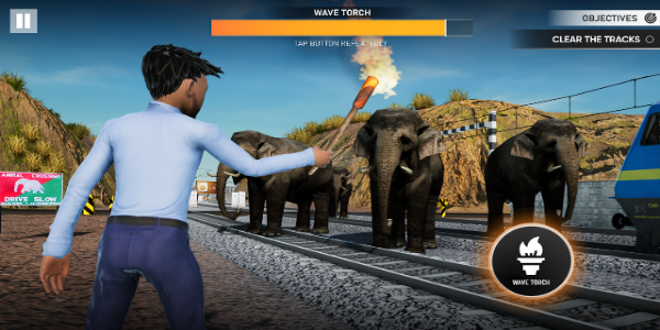 Indian Train Simulator: Game ภาพหน้าจอ 1