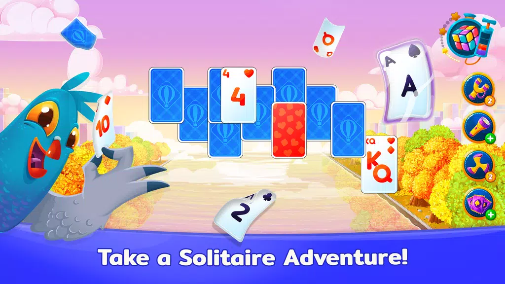SoliTown – Solitaire Tripeaks Ảnh chụp màn hình 0