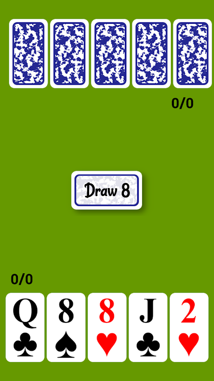 Five Card Draw ဖန်သားပြင်ဓာတ်ပုံ 1