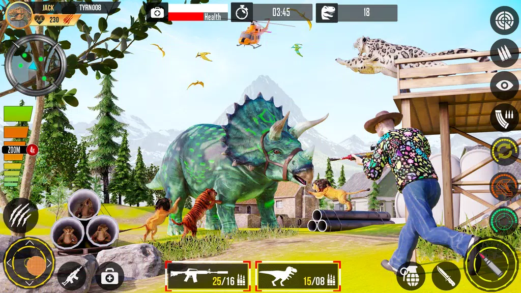 Real Dino Hunting Gun Games ภาพหน้าจอ 3
