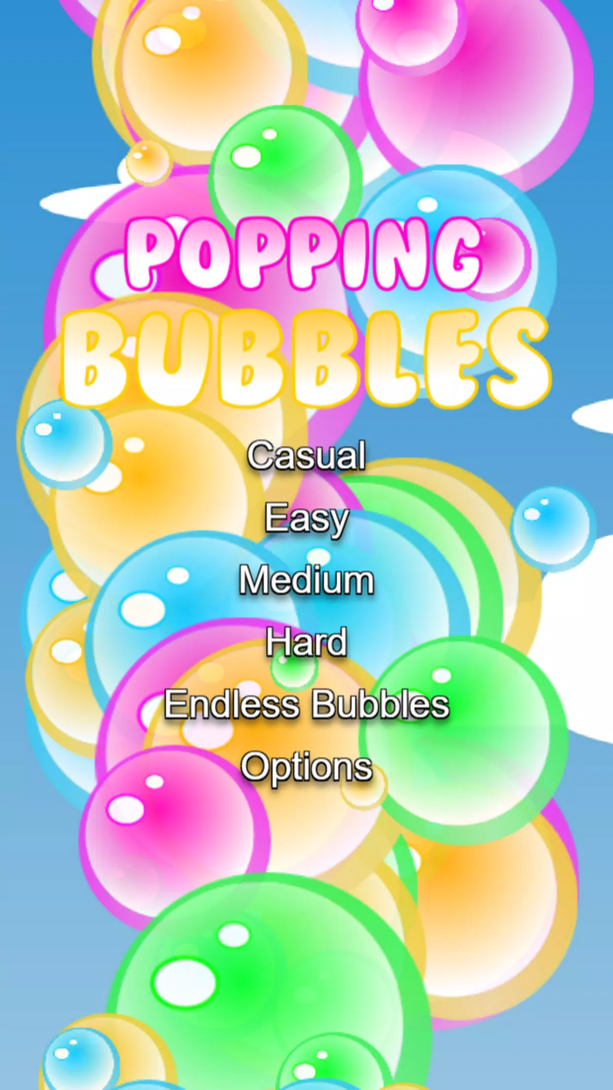 Popping Bubbles Скриншот 1