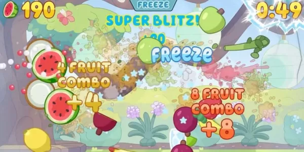 Bluey Crossover Cierra con Final de Fruit Ninja