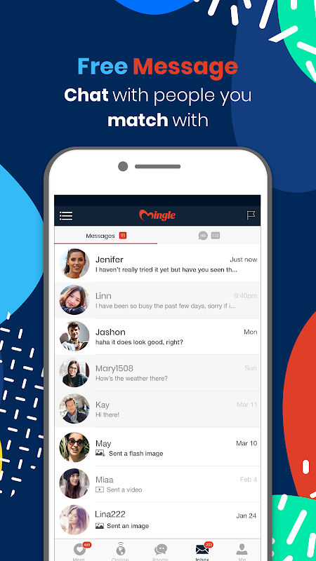 Mingle - Online Dating App to Chat & Meet People ภาพหน้าจอ 0