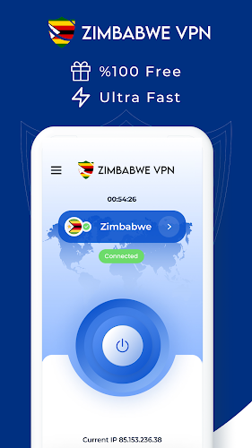 VPN Zimbabwe - Get Zimbabwe IP स्क्रीनशॉट 2