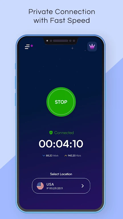 Pronto VPN : Fast & Secure VPN স্ক্রিনশট 1