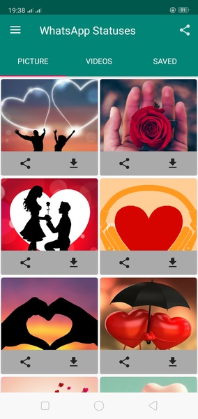 Schermata Status Saver for Whatsapp 0