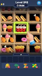 Food Match 3D: Tile Puzzle Tangkapan skrin 3