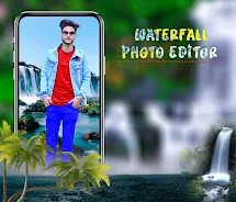 Waterfall Photo Editor Captura de pantalla 1