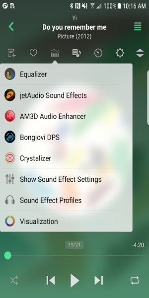 jetAudio Hi-Res Music Player Скриншот 0