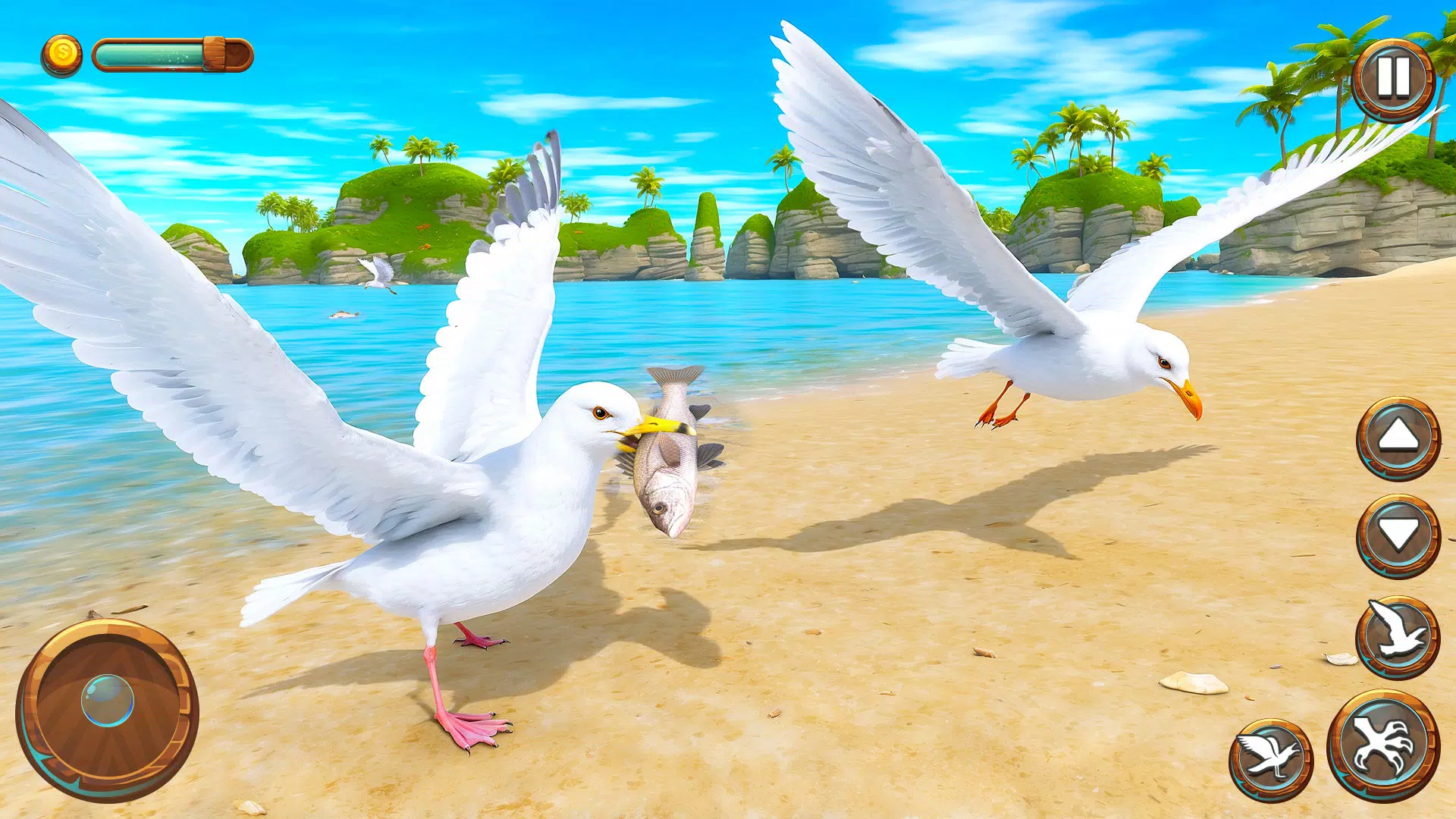 Seagull Bird Life Simulator Captura de tela 0