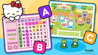 Hello Kitty. Educational Games 스크린샷 2