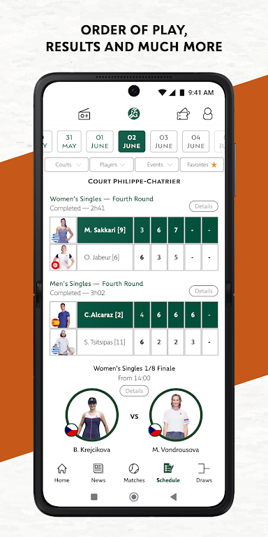 Roland-Garros Official Captura de tela 3