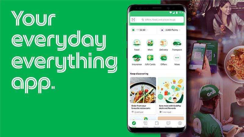 Grab - Taxi & Food Delivery Capture d'écran 0