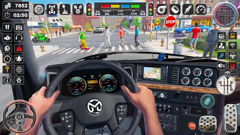 Truck Driving School Games Pro 스크린샷 3