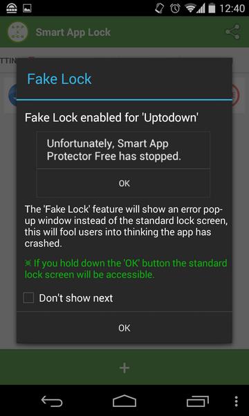 Smart App Lock Ekran Görüntüsü 2