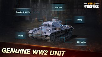 World Warfare:WW2 tactic game Captura de pantalla 2