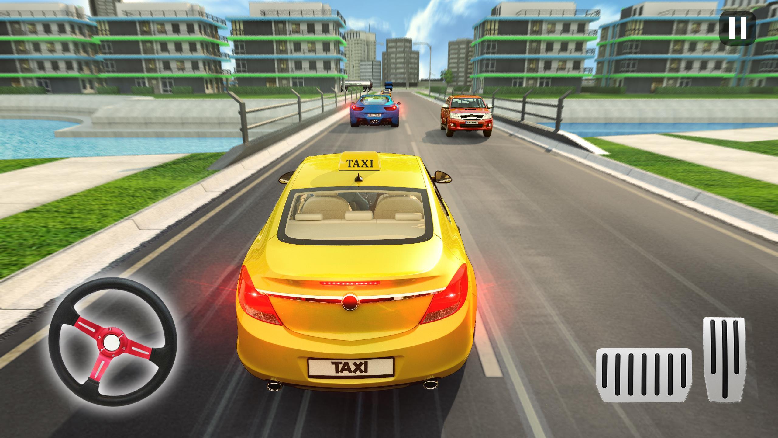 US City Taxi Games - Car Games Zrzut ekranu 2