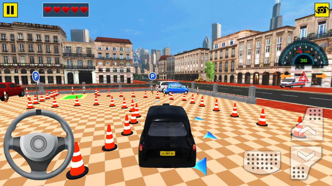 Schermata City Taxi Driving Sim 2020 0