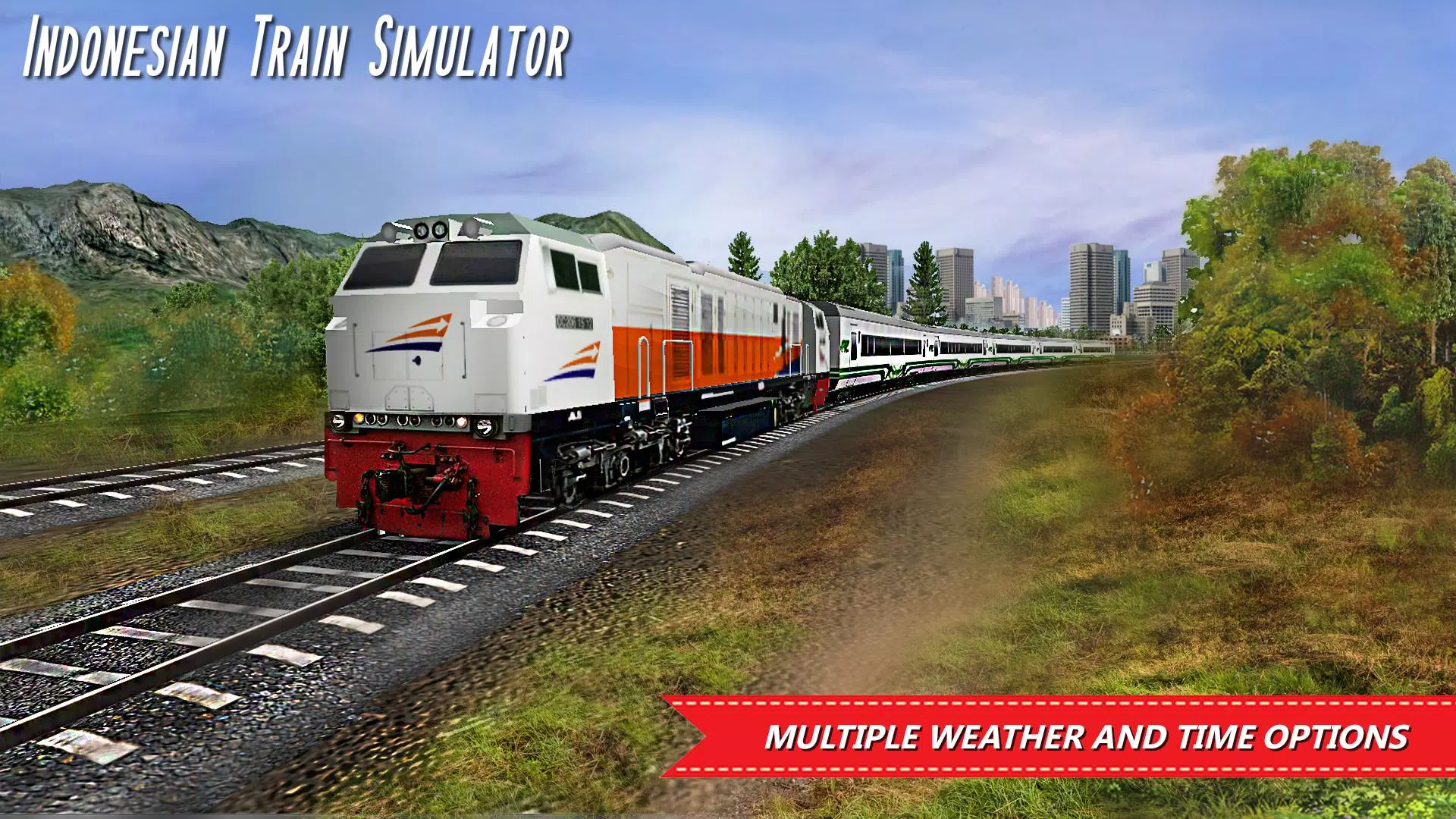 Indonesian Train Sim: Game スクリーンショット 2