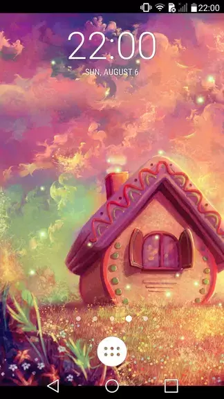 Sweet Home Colorful wallpaper Schermafbeelding 1