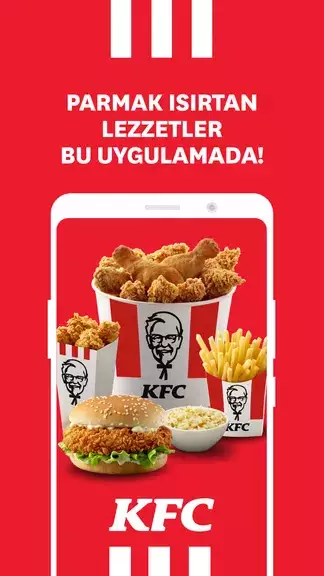 KFC Türkiye – Yemek Siparişi スクリーンショット 0