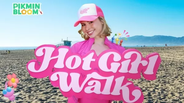 Pikmin Bloom kooperiert mit Hot Girl Walk
