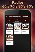 Oldies Radio 60 70 80 90 music スクリーンショット 1