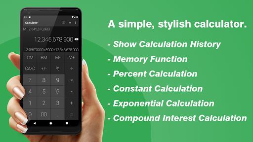 Calculator - Floating Widget Ảnh chụp màn hình 2