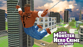 Black Monster Hero City Battle Ảnh chụp màn hình 3