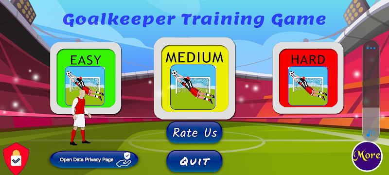 Goalkeeper Training Game Zrzut ekranu 0