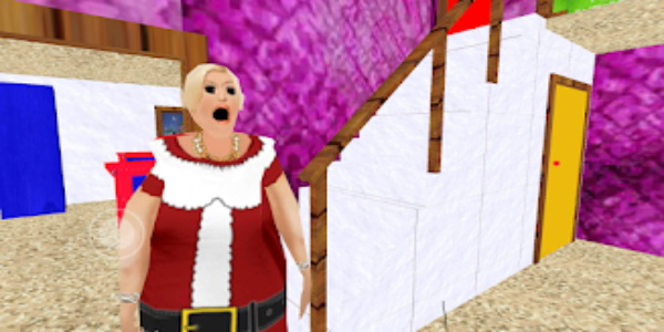 Schermata Santa Scary Granny Escape 2