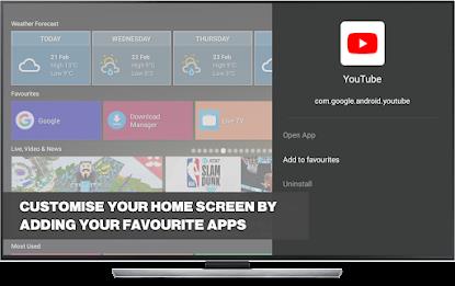 Super Smart TV Launcher 스크린샷 3