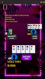 Hoyle Poker: 5 Card Online Ekran Görüntüsü 1