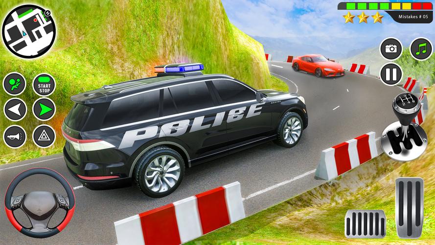 Super Police Car Parking 3D Tangkapan skrin 2