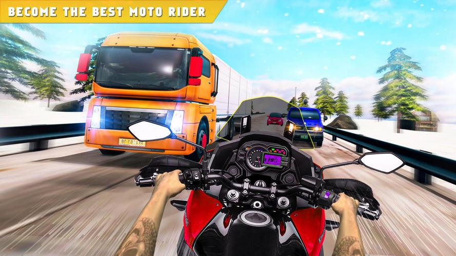 Highway Traffic Bike Race Moto應用截圖第0張