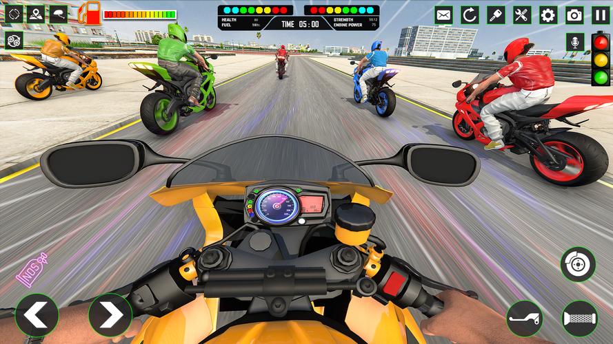 Bike Simulator Game: Bike Game Schermafbeelding 1