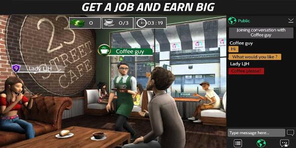 Avakin Life - 3D virtual world MOD Screenshot 3