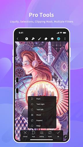 HiPaint - Paint Sketch & Draw Ảnh chụp màn hình 2