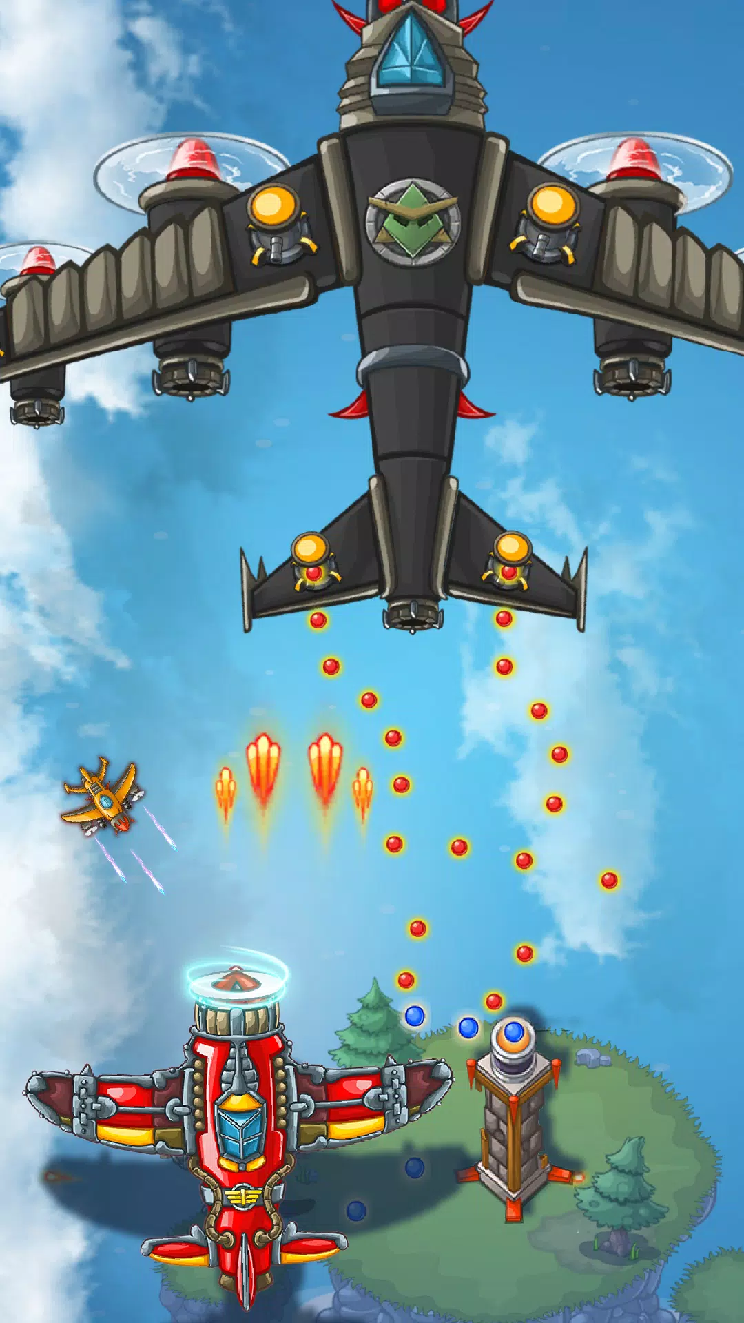 Airplane Strike Fighter Force Screenshot 1