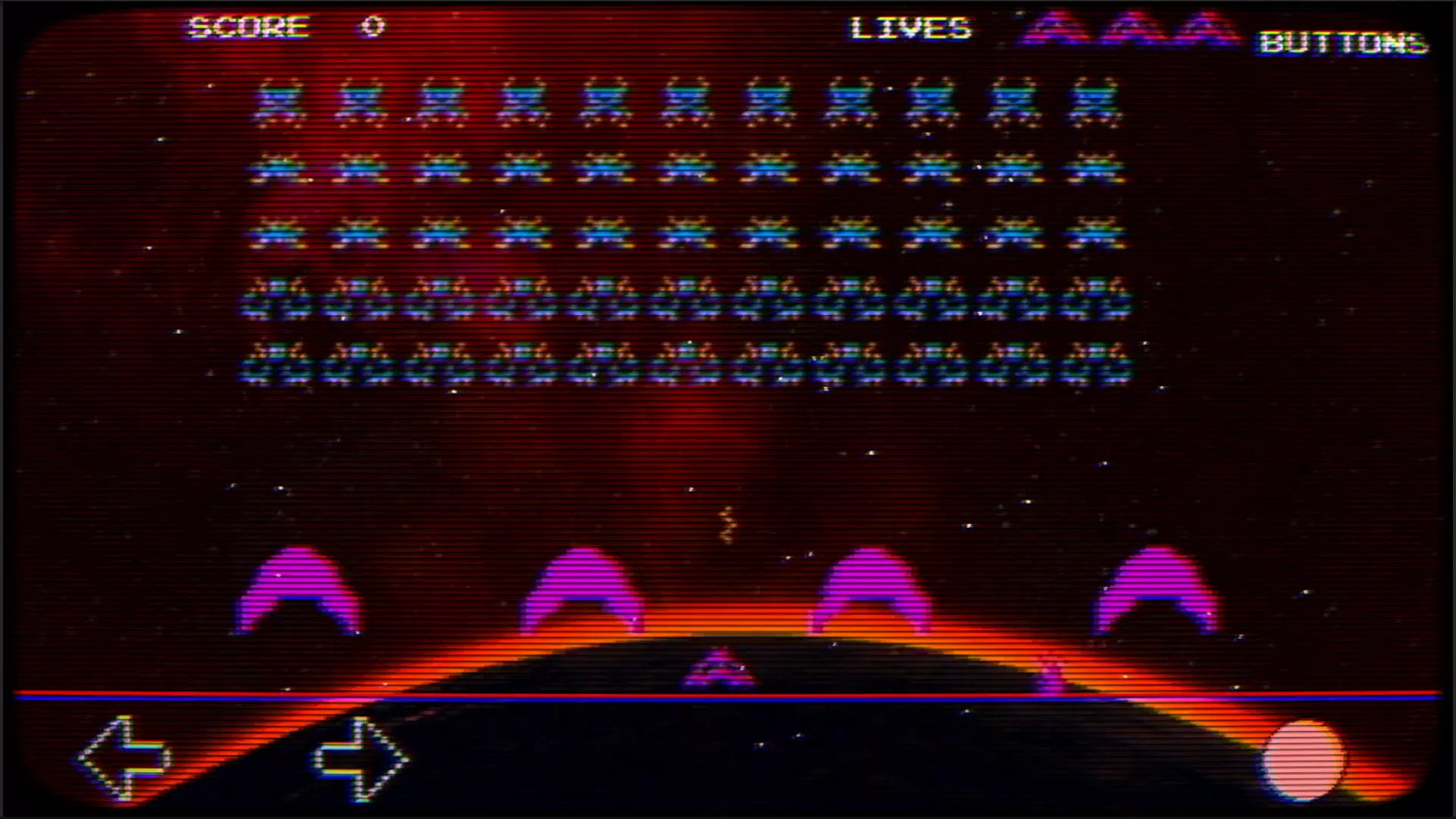 Outer Space Alien Invaders Captura de pantalla 2