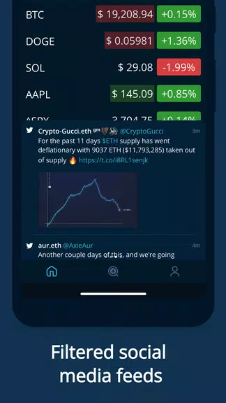 Schermata HODL Real-Time Crypto Tracker 2