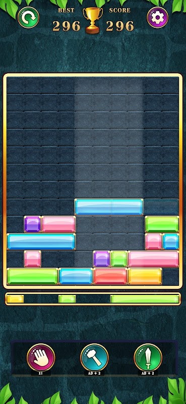 Schermata Block Puzzle Jewel Drop Blast 1