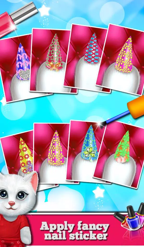 Kitty Nail Salon Daycare Cute Screenshot 3