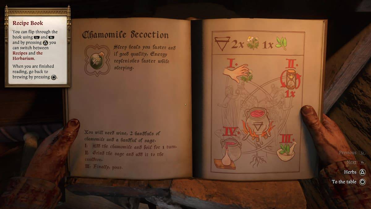 Todas las recetas de alquimia en Kingdom Come Deliverance 2 y cómo conseguirlas