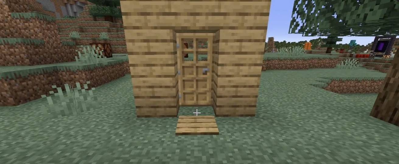 Automatische deur in Minecraft