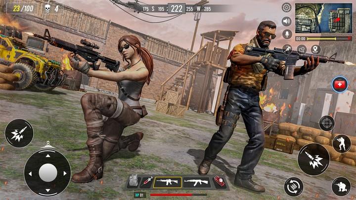 Commando Mission - Gun Games Zrzut ekranu 2