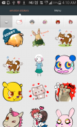 Emoji Stickers for chat Apps 스크린샷 0