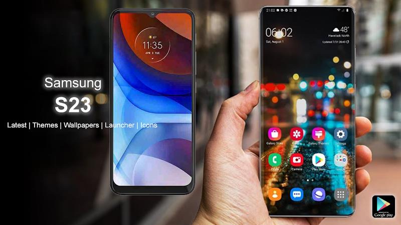 Samsung Galaxy S23 Launcher ภาพหน้าจอ 0