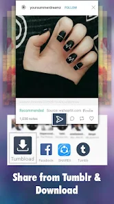 Photo & Video Explorer and Downloader for Tumblr Captura de tela 1