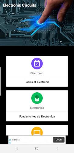 Electronics Circuits Captura de pantalla 1